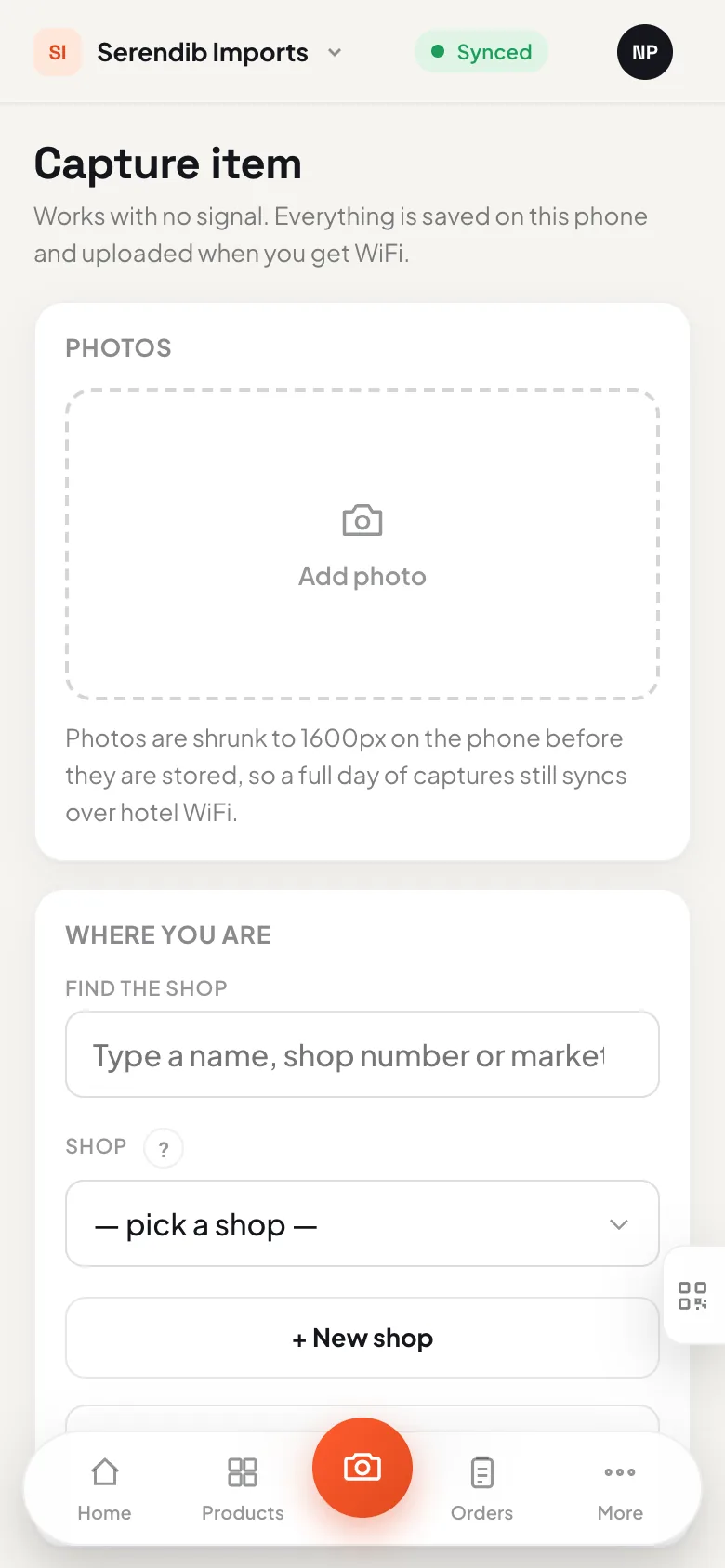 Capture screen on an iPhone
